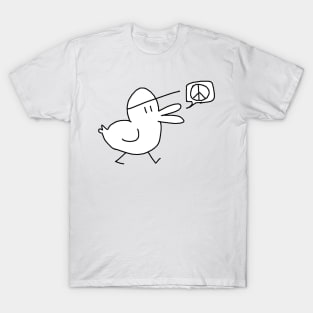 Duck Declares World Peace T-Shirt